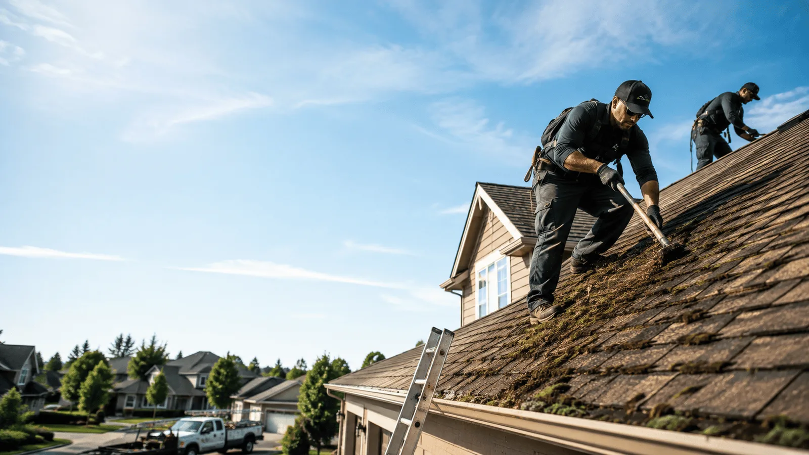 Roof Moss Removal in North Fairfield, OH near me